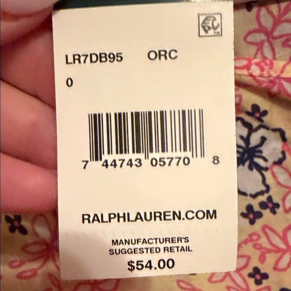 Ralph Lauren NWT Size 0 Hot Pink Bikini Set Halter Tie Two-Piece Beach Vacation - Picture 10 of 10